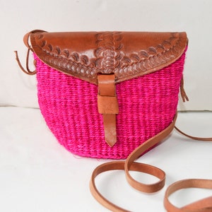 Mini Tasche, afrikanische Kunst, Bolsos Sisal