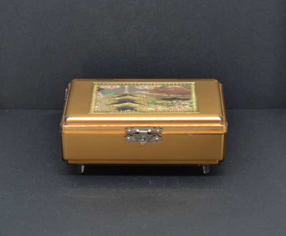 Buy Vintage Musical Jewelry Box Lady Mate Japan,japan