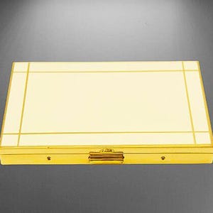 Nuovo portasigarette vintage, portasigari, portasigarette vintage color oro, scatola di sigarette, portasigarette, regalo per signora, regalo per fumatore, anni '60