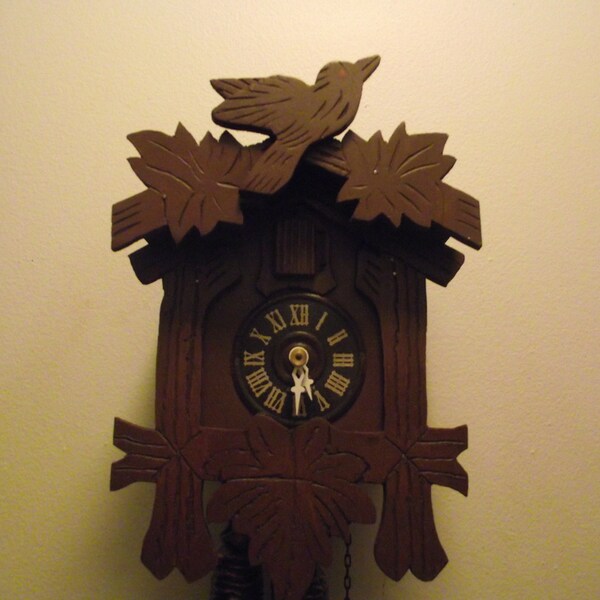 Hand Carved Cuckoo Clock