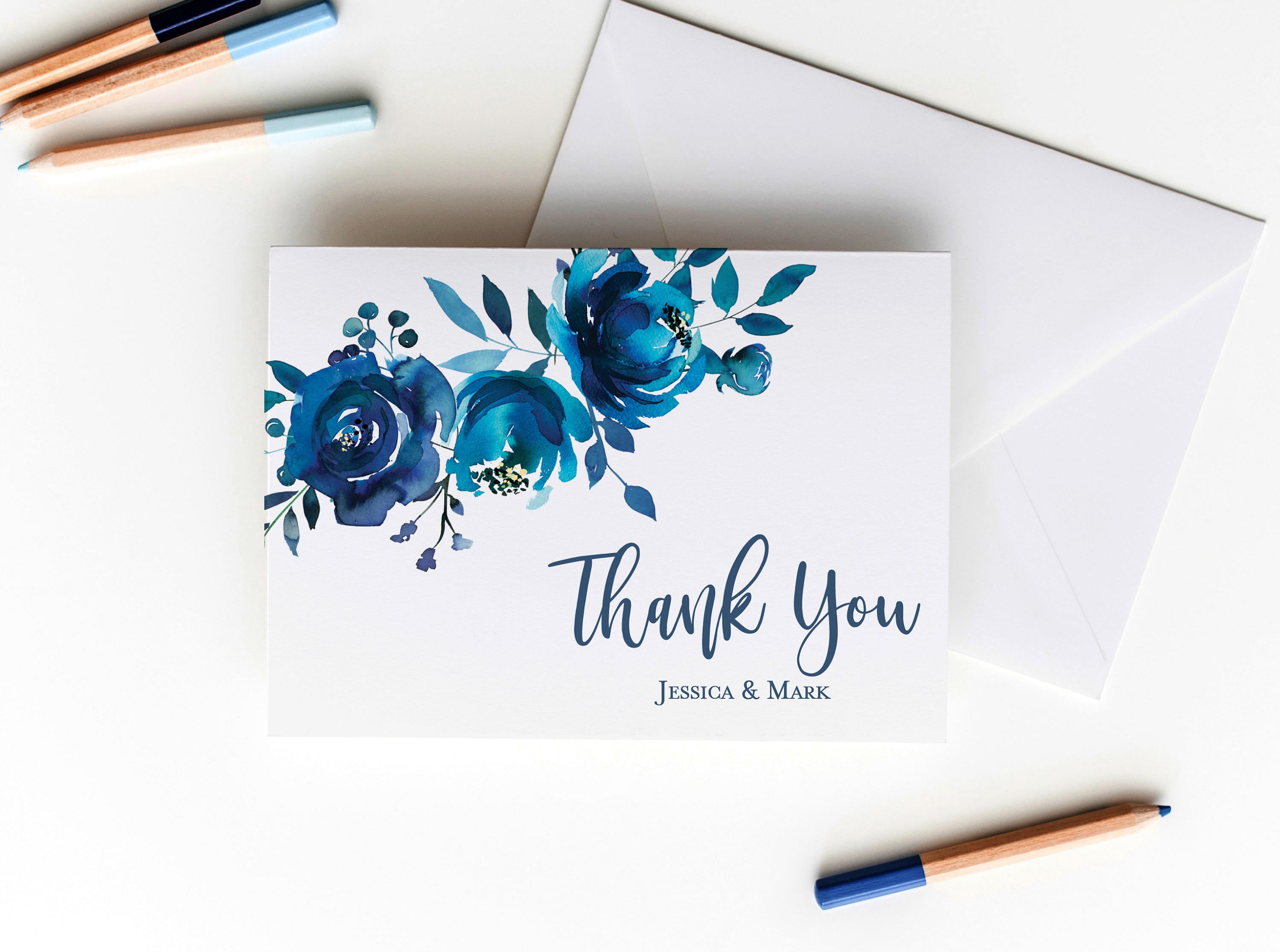 Personalized Stationery Set Personalized Thank You Cards Etsy