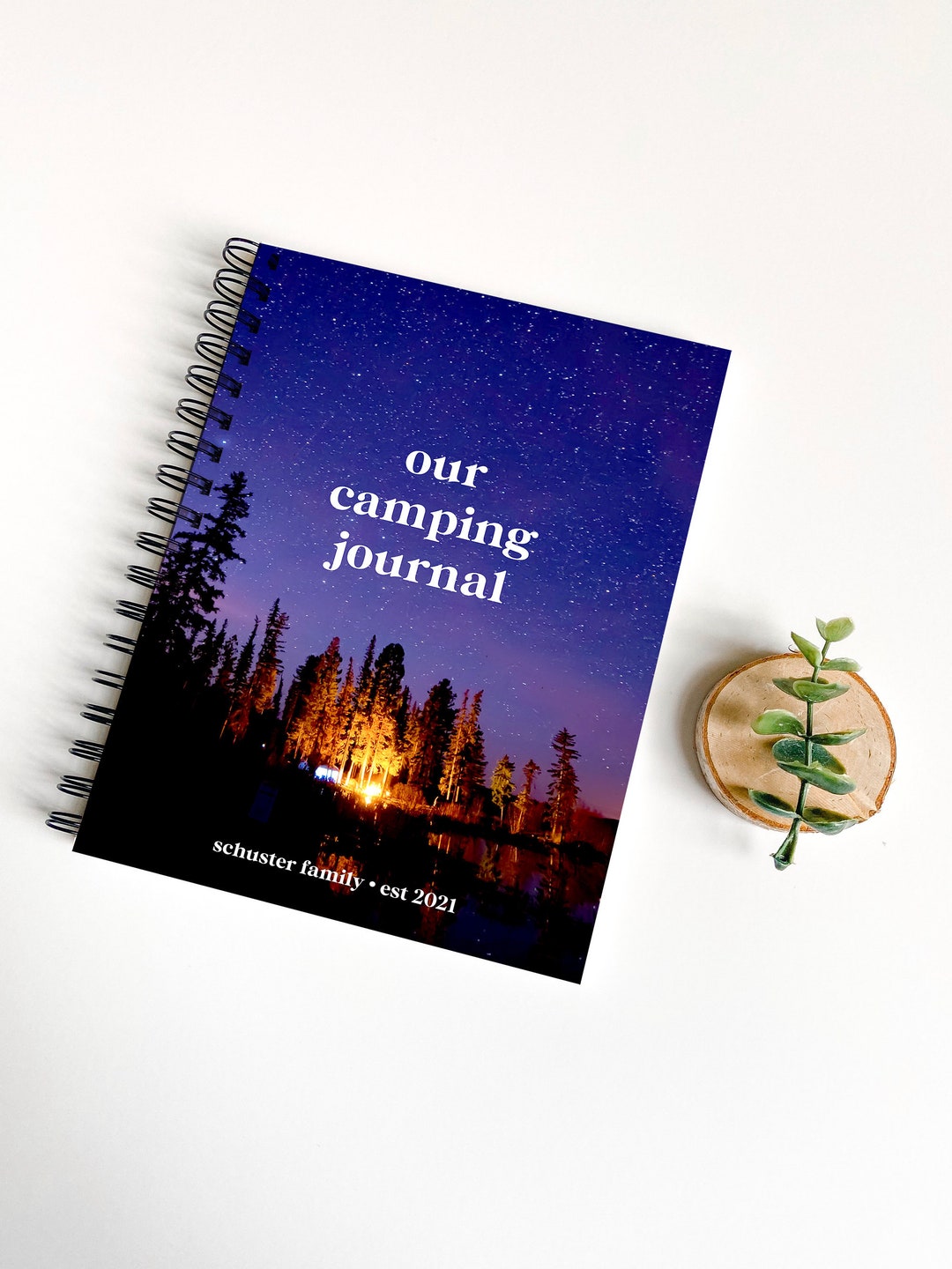 Personalized Camping Journal Camping Log Travel Log Full Etsy
