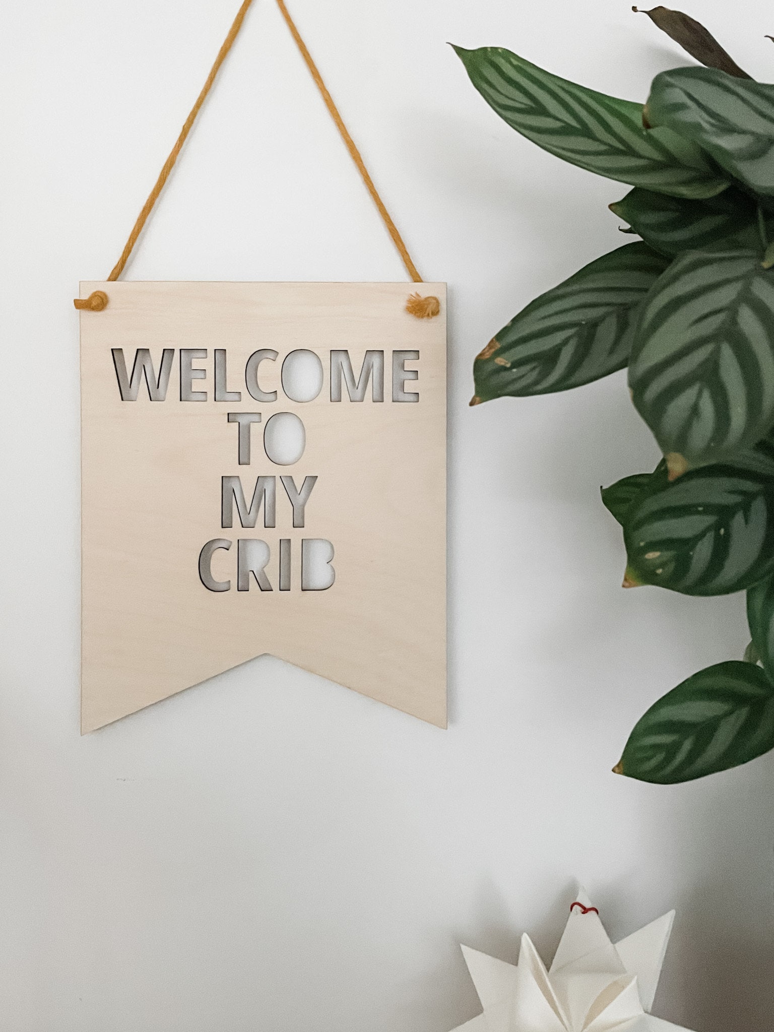 to My Crib Wall Hanging Nursery/playroom Decor Etsy UK