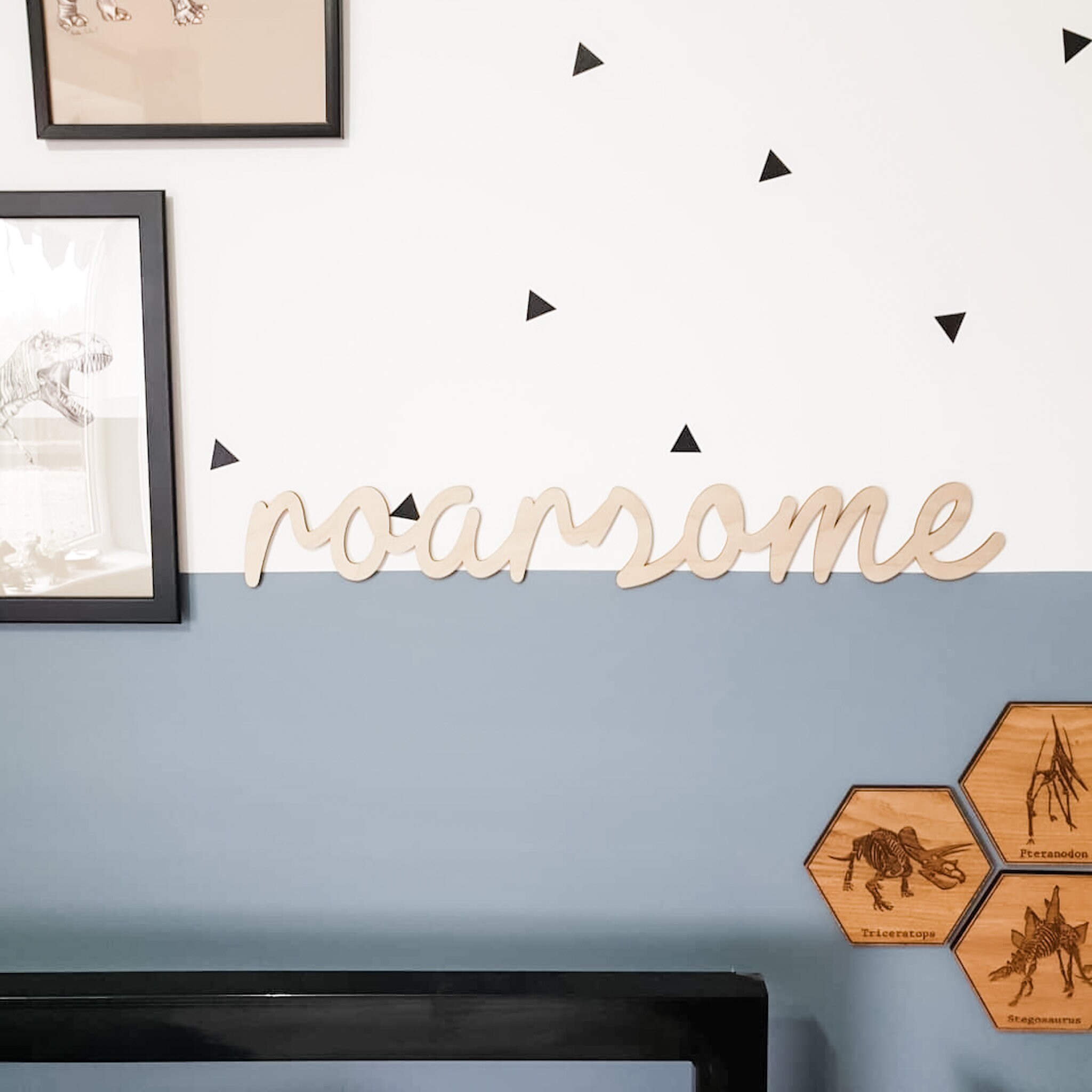 King of the JUNGLE Wall Lettering Nursery/playroom Decor 