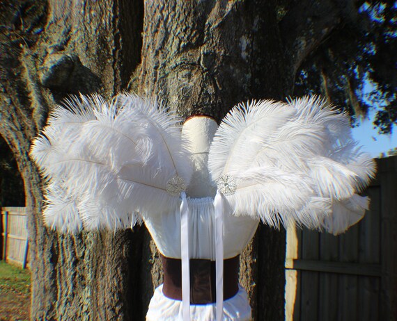 Ostrich feather wings deals