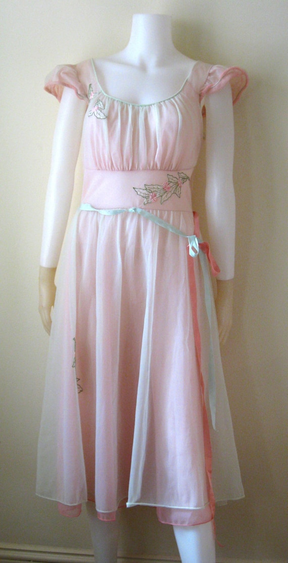 Vintage 1940's Nylon Luxite Pajama