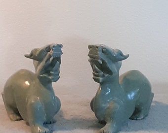 Foo Dragons - A Pair -  Asian Foo Dragons