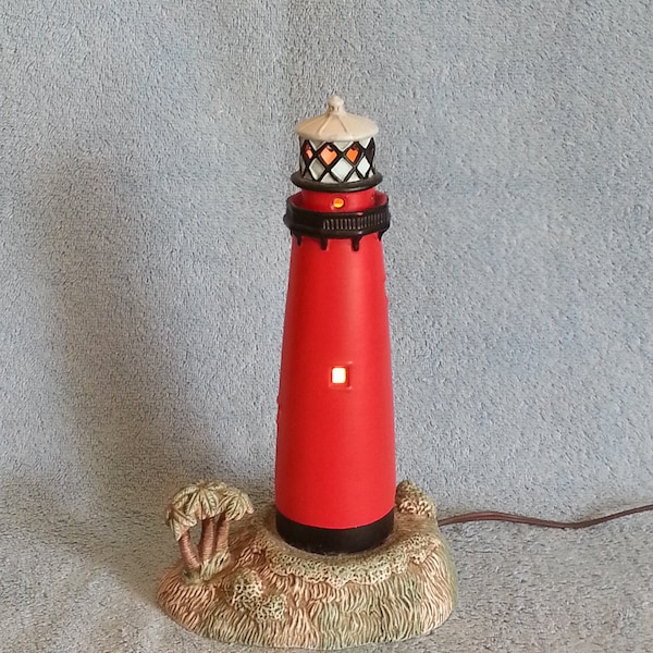 Lefton Lighthouse 1994 - Jupiter Inlet 1860 - Accent Lamp - Nightlight