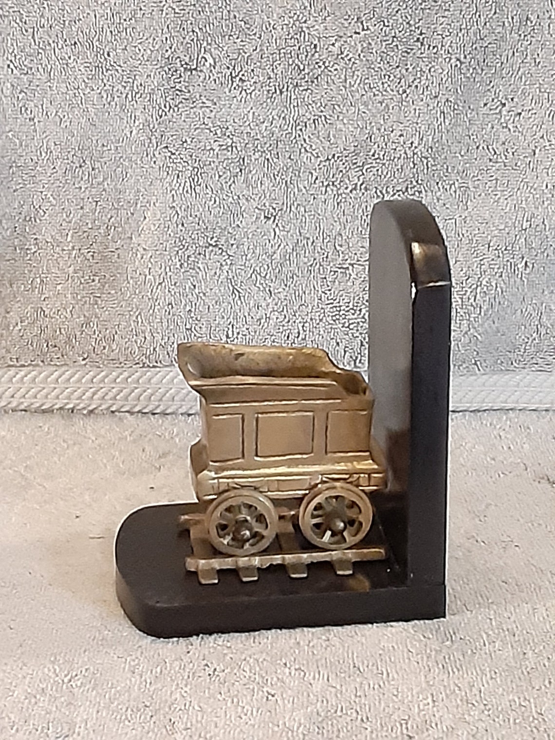 Brass Bookends Train Bookends Bookends Steam Etsy