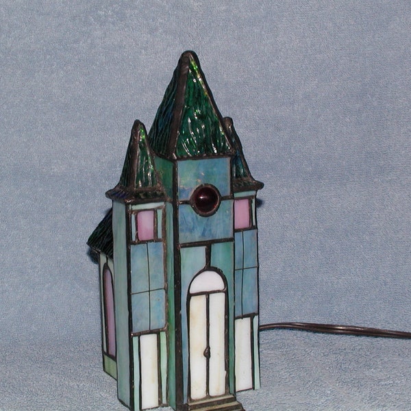 Stained Glass Nightlight - Country Church