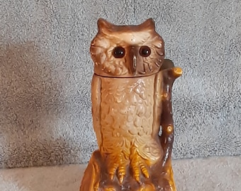 Mechanical Bank - Owl Mechanical Bank - Nature Themed Bank