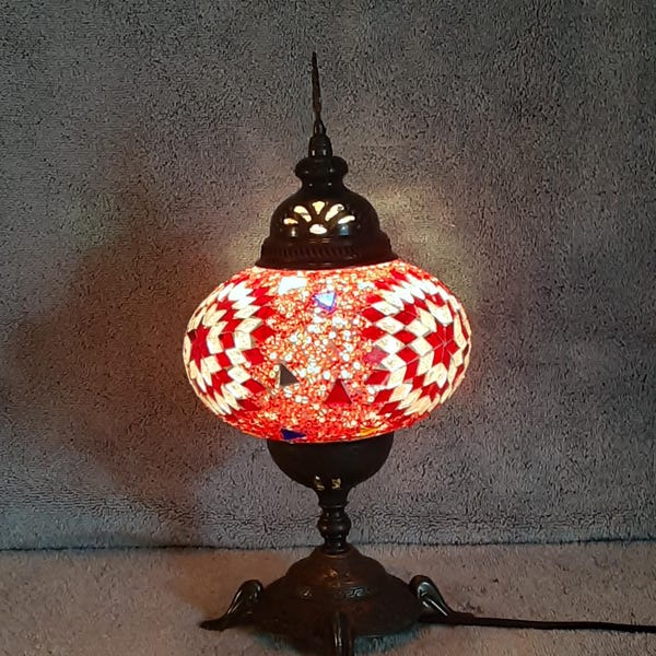 Mosaic Lamp - Accent Lamp - Moroccan Style