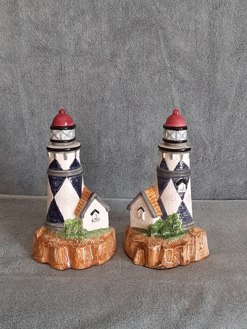 Bookends Nautical Bookends Lighthouse Bookends Beach Etsy