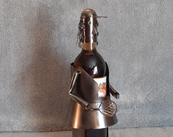 Rooster wine bottle holder best sale