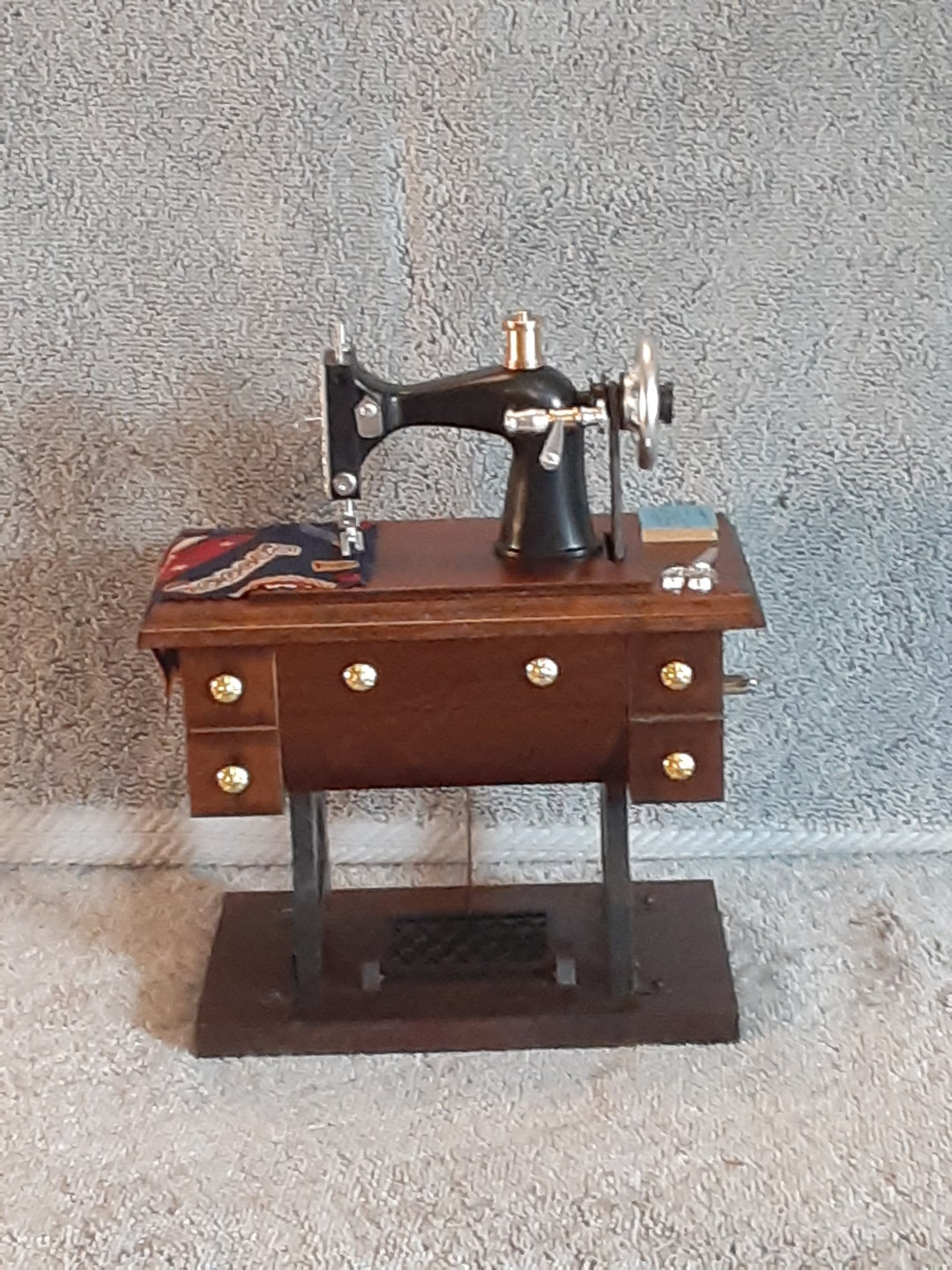 Music Box Old Sewing Machine Music Box Oh What a Beautiful Etsy