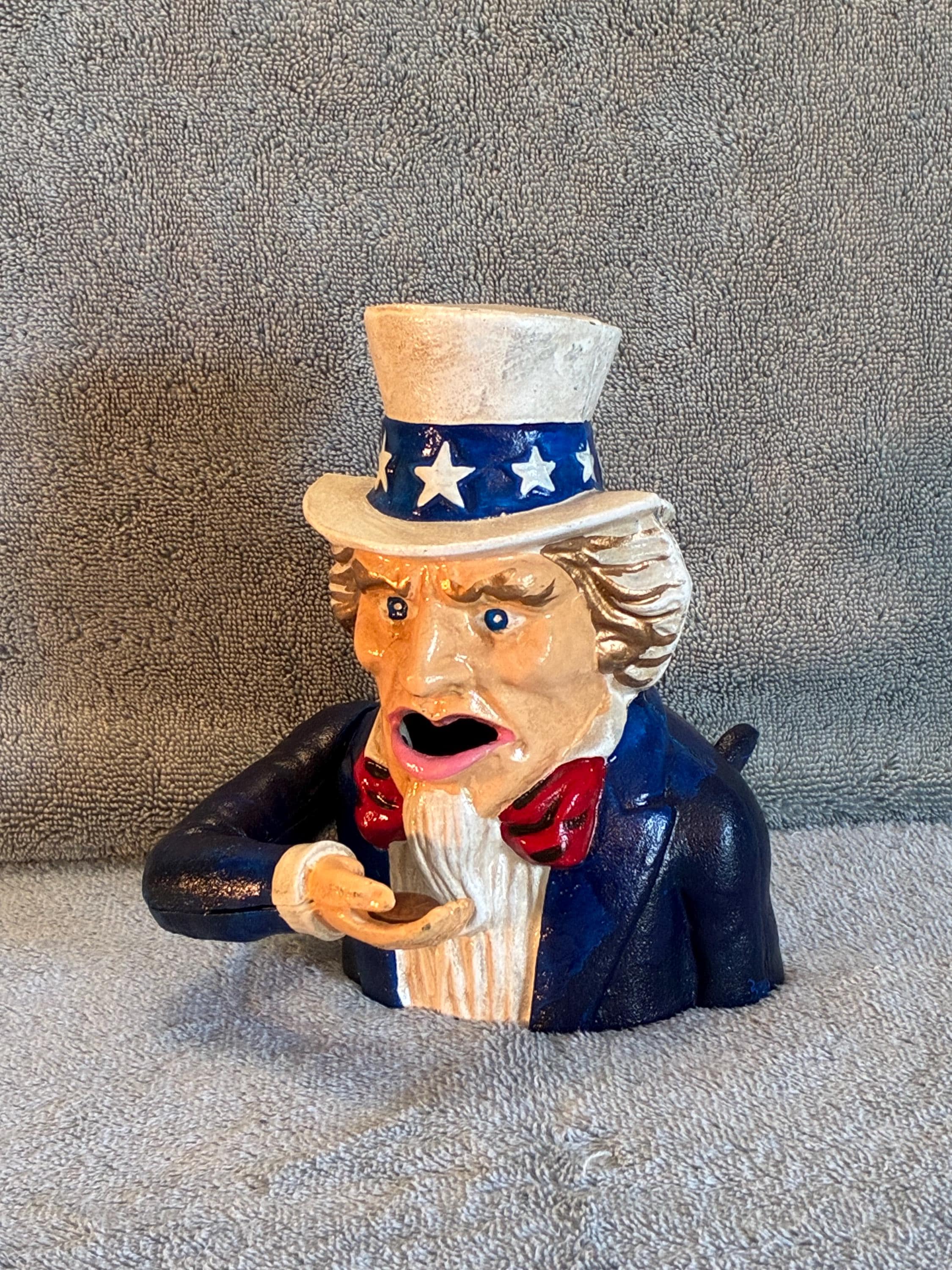 Uncle Sam Coin Bank - Etsy