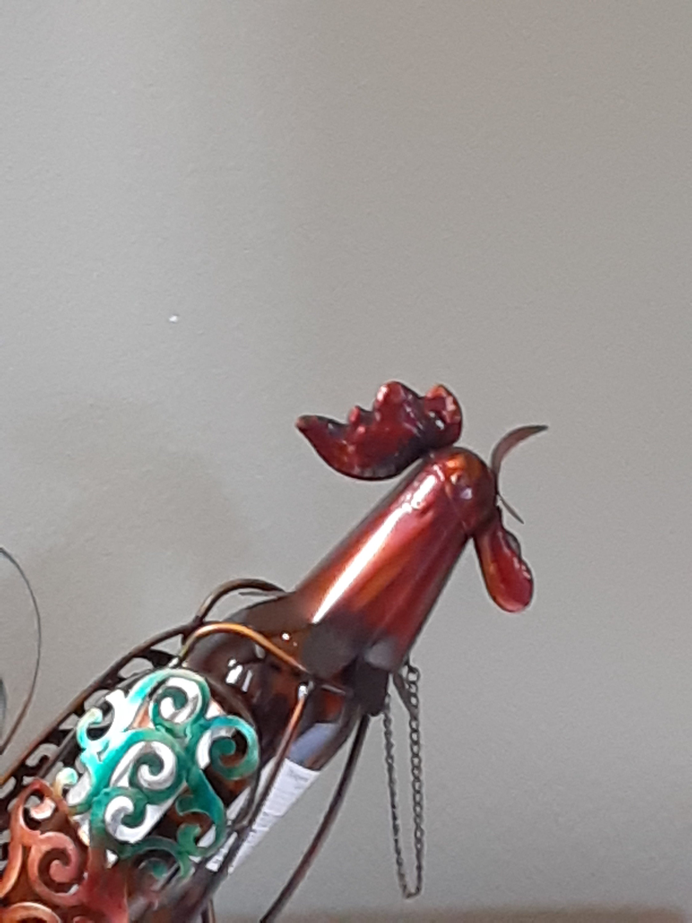 Rooster wine holder shop