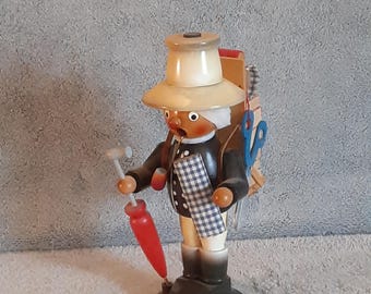 Steinbach Smoker - Steinbach Incense Burner - Steinbach Peddler - Made in West Germany - Volkskunst.
