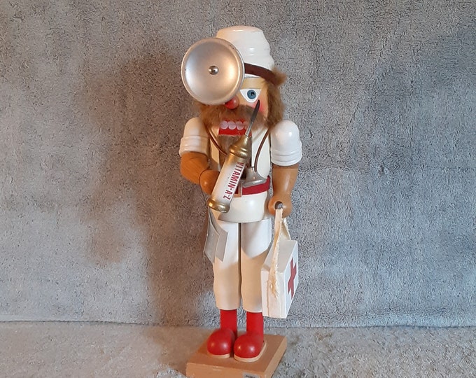 Christian Ulbricht Nutcracker Doctor Nutcracker West German Wooden