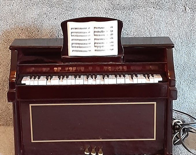 Mr. Christmas Music Box Piano Music Box Player Piano Music Box 50 Songs