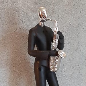 Statue Saxophone Player - Musical Theme Statue - Musical Theme Figurine