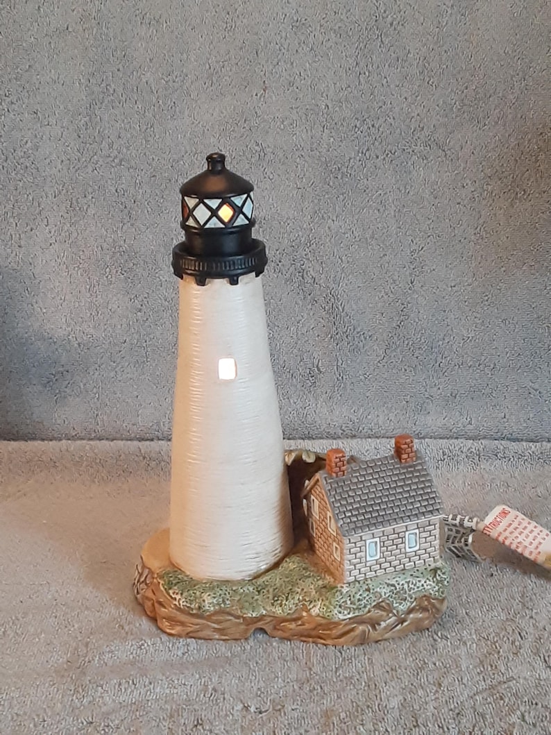 Lefton Lighthouse 1993 - Cape Florida, Key Biscayne 1825 - Accent Lamp ...