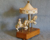 RESERVED Music Box - Carousel - Willitts Designs