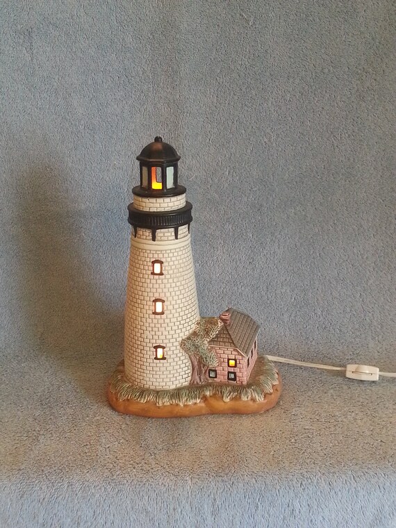Lefton Lighthouse 1993 St Simons 1872 Accent Lamp Nightlight