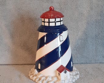 Cookie Jar - Fish Theme - Nautical Theme - Storage Jar - Treat Jar ...