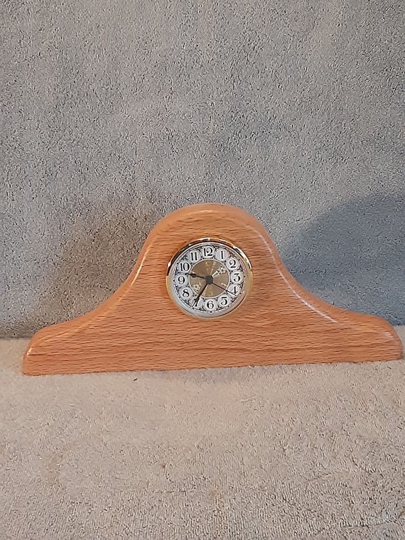Clock - Handmade Clock - Desk Clock - Wooden Clock - Oak Clock