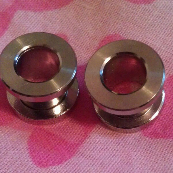 Surgical Steel Tunnels 00 Gauge 10 mm