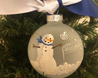 Volleyball Player, Sports, School Spirit, Team Sports Ornament