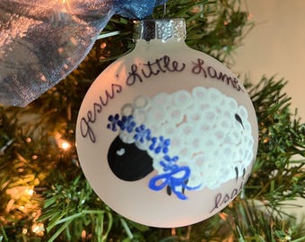 Baby , Baby Boy, Baby’s First Christmas, Ornament, Personalized, Baby Gift, Shower Gift, New Mom,