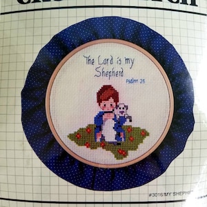 Psalm 23 My Shepherd Counted Cross Stitch Kit Designs For The Needle Bible Verse