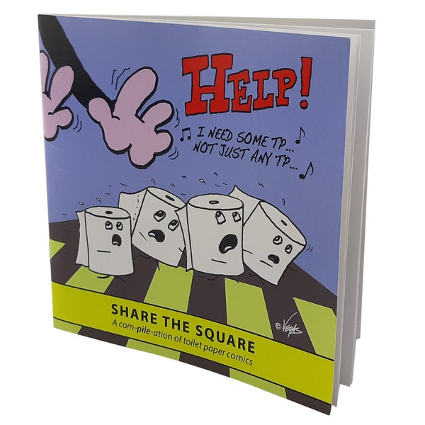 Comic Toilet Paper Etsy