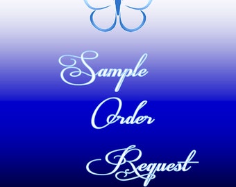 Sample Order Request from JadeMarieMnD