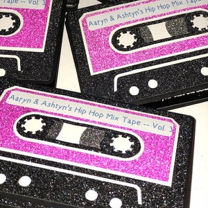 Totally Awesome Retro Hip Hop 80's 90's Party Cassette Tape Invitations
