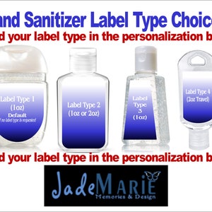 Labels only- Baby Minnie Hand Sanitizer labels birthday party baby shower 1st Birthday favors-- Peel and stick labels- Free Shipping! image 6