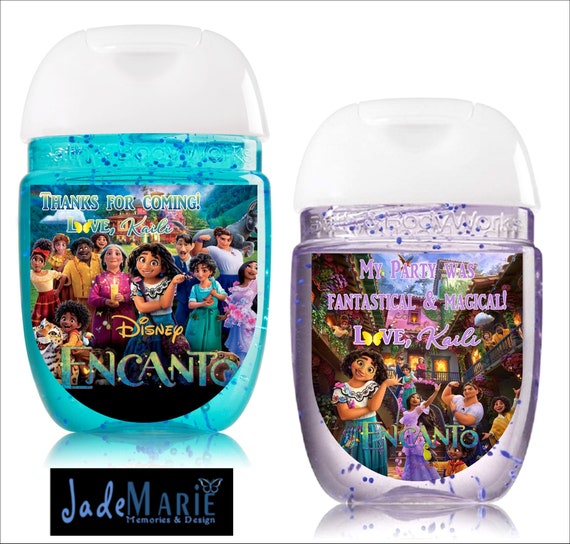 Labels only- Encanto Inspired Hand Sanitizer labels birthday party baby shower Birthday favors-- Peel and stick labels- Free Shipping! Il_570xn