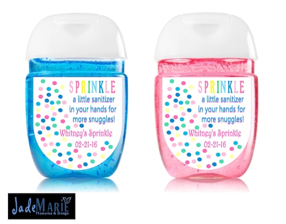 baby girl sprinkle favors