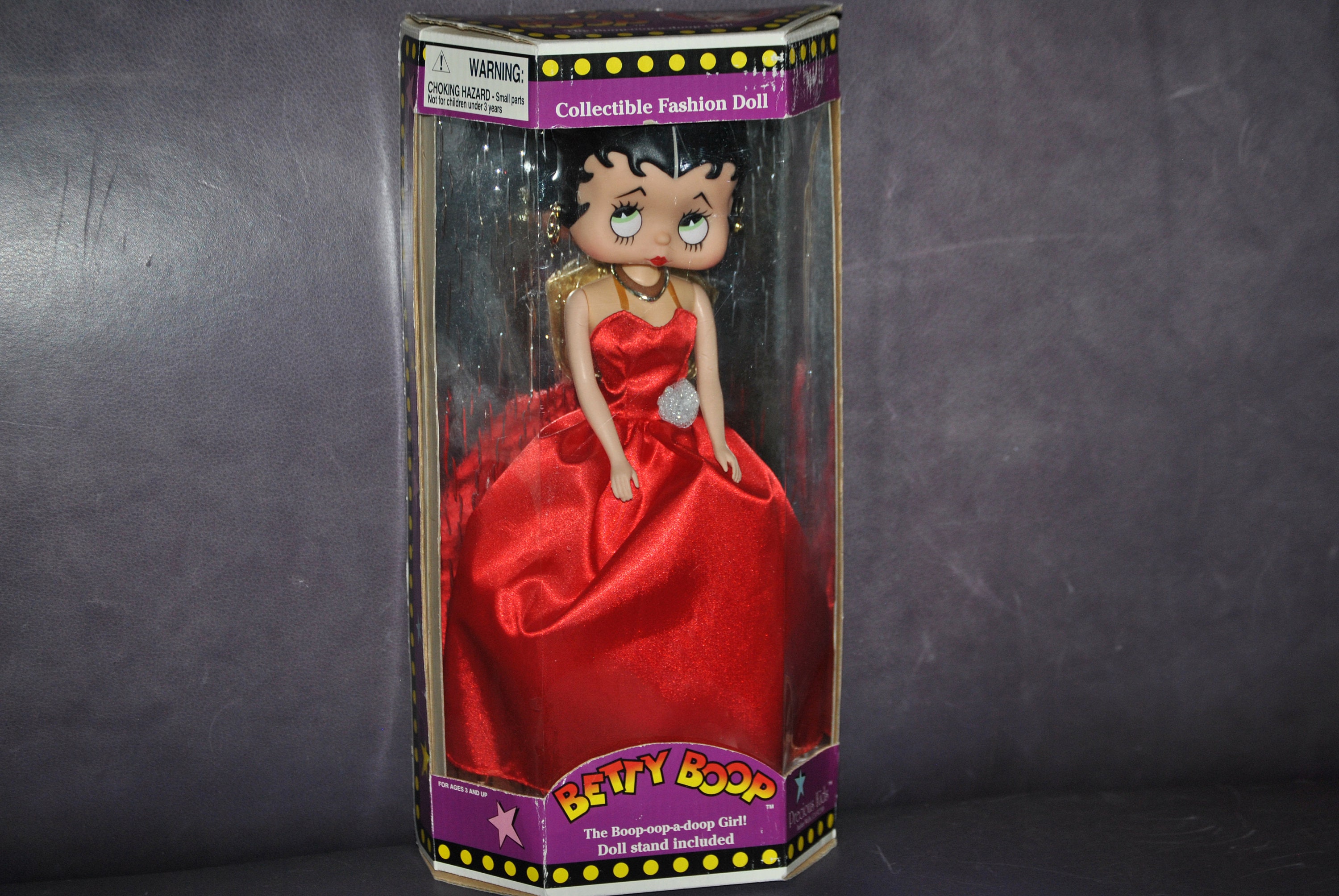 クリスマスファッション 中古品 MARTY 2体 BOOP BETTY Girl Boop-oop-a-doop the TOY ソフビ
