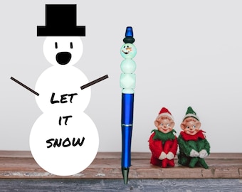 Unique Beaded Pen: Fun Gift for Teacher, Coworker, Neighbor