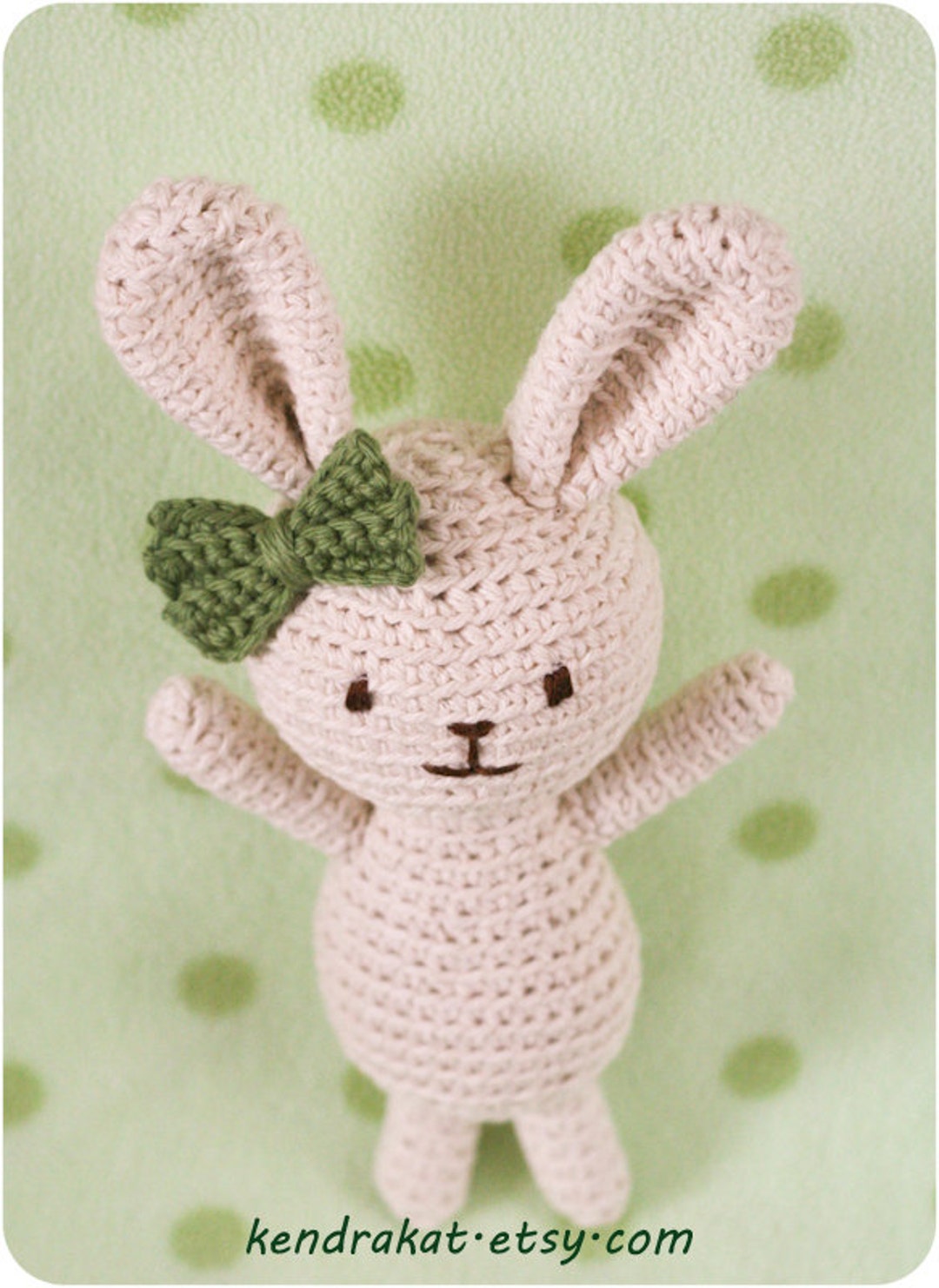 Rustic Rabbit Crochet Roux the Rabbit Crochet Pattern - Etsy