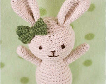 Roux el conejo Crochet patrón