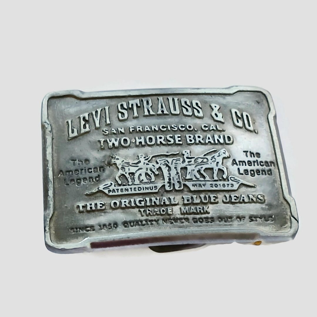 Vintage LEVI STRAUSS & CO. Original Buckle - Etsy
