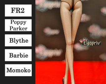 similar Barbie RED stockings hose for 12/" Fashion Royalty