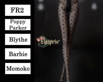 similar Barbie RED stockings hose for 12/" Fashion Royalty