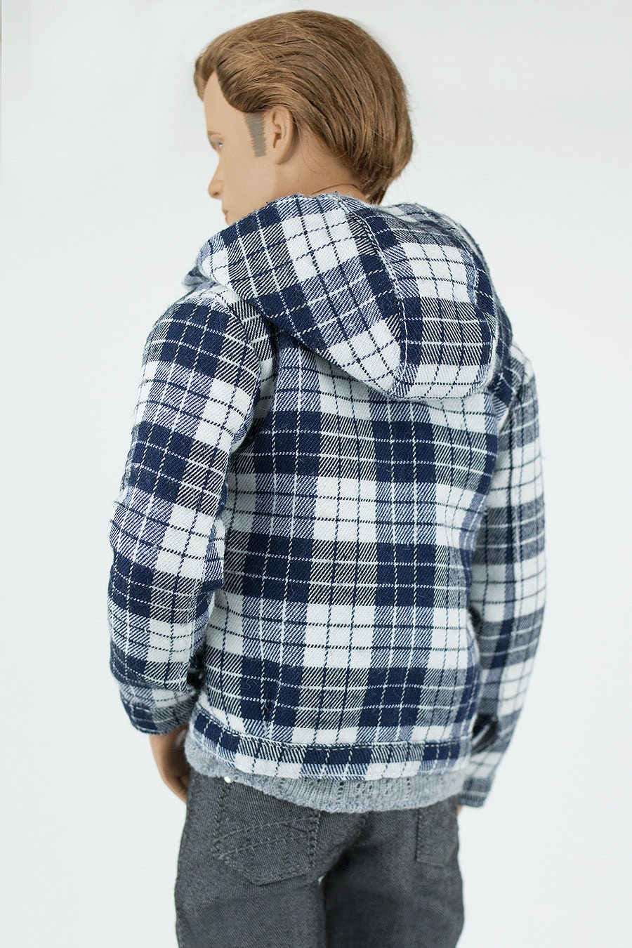 hm checkered jacket