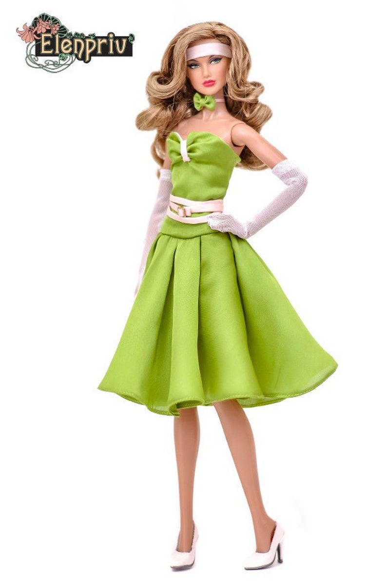 ELENPRIV pistachio silk dress from Jem & the | Etsy