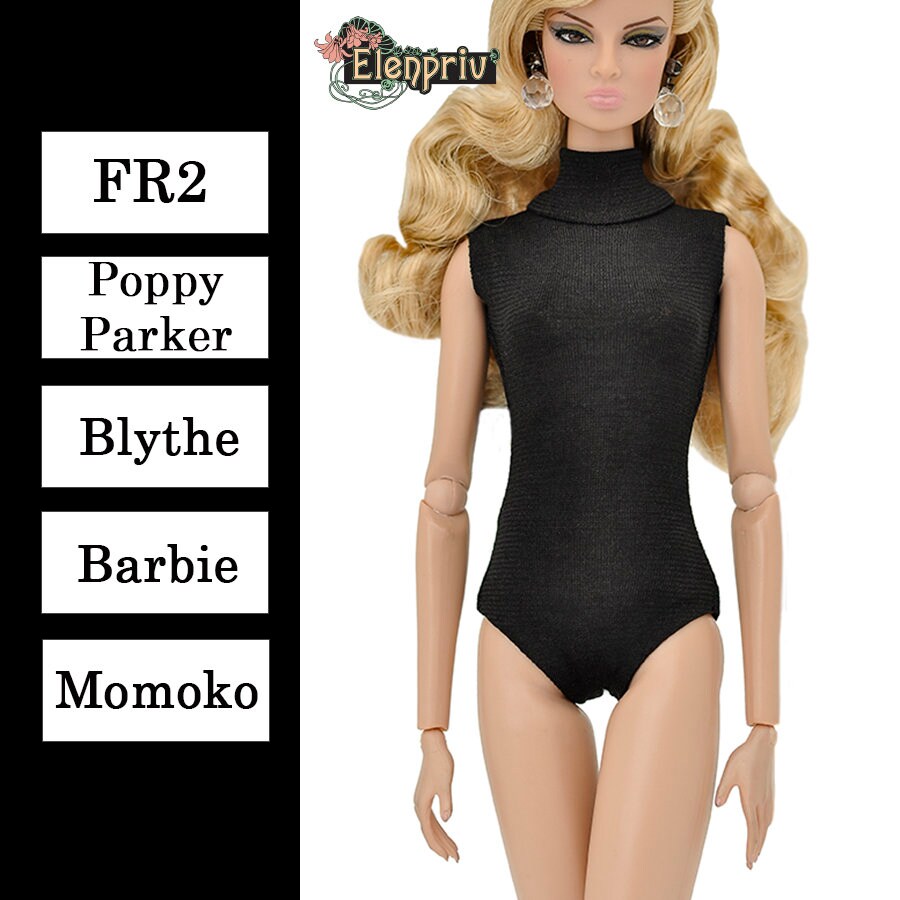 ELENPRIV black sleeveless jersey bodysuit {Choose size} Fashion royal…